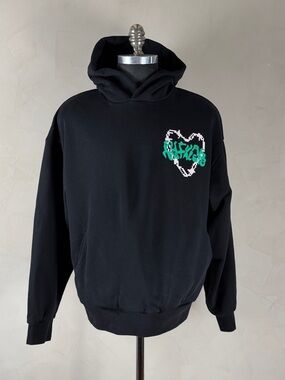 Dua Lipa x Pangaia Future Nostalgia Tour Hoodie Black XL